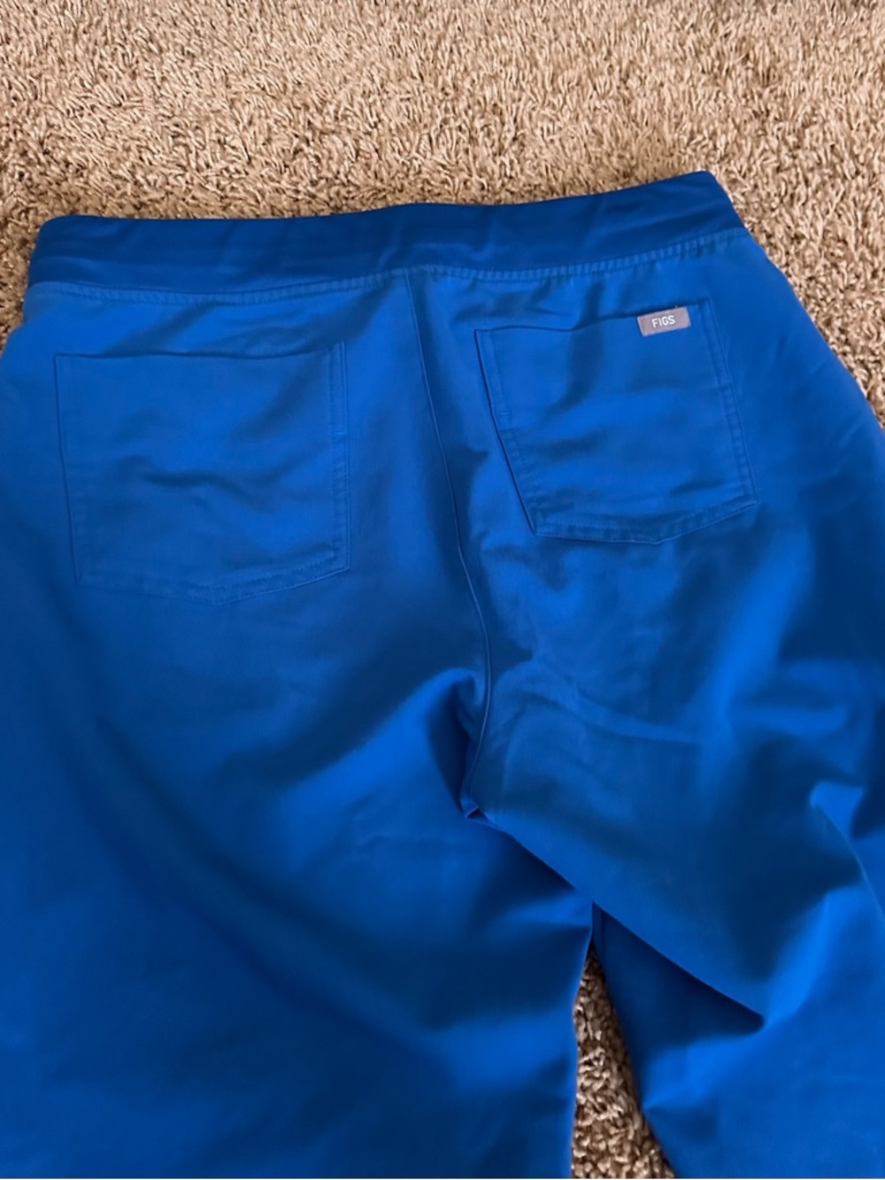 Figs Royal Blue Scrub Set Medium - Picture 6 of 12
